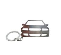 Compatible avec les modèles AUDI A4 B4 B5 B6 RS4 S4 8E break Berline - Porte-clés CarShape en métal - Accessoires de tuning de voiture