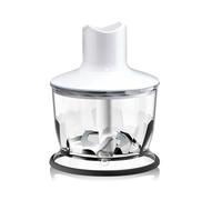 Compatible avec les modèles Braun MQ5025, MQ525, MQ5035, MQ505, MQ525, MQ3035 et MQ3025 ; gobelet de rechange de 500 ml avec couteau.