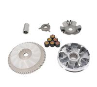 Compatible avec Les modèles de Cycle de Scooter gy6 49cc 50cc kit Complet du kit Avant poulie d'embrayage Avant avec Poids de Rouleau 139qmb 139qma Ajustement Universel