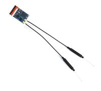 Compatible avec les modèles de drones MATEK MATEKSYS R24-P6V 2,4 GHz Expresslrs PWM Vario Récepteur 22,5 dBm 180MW avec IPEX pour RC Fixe Fit universel ajustement