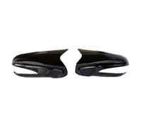 Compatible avec les modèles IS250 IS300 IS350 CAR 2006 2012 Couverture du miroir latéral de remplacement de rechange avec fonction inverse de lumière(Glossy Black)