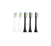 Compatible avec les modèles X3, X5, X3U, X1, V1 et V2 : têtes de brosse rechange for nettoyeurs soniques électriques à poils, capuchon anti-poussière(2 white 3 black)