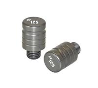 Compatible avec Les Motos CT125 et Hunter Cub 2020-2021, vis en Aluminium M10 x 1,25, boulons, Bouchons de Trou de rétroviseur(Titanium)