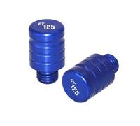 Compatible avec Les Motos CT125 et Hunter Cub 2020-2021, vis en Aluminium M10 x 1,25, boulons, Bouchons de Trou de rétroviseur(Blue)