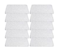 Compatible avec les nettoyeurs vapeur Vileda Steam XXL/PlusXXL : lingettes de rechange lavables et réutilisables, en microfibre, for un nettoyage profondeur. Accessoires pièces détachées(10Pcs)