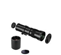 Compatible avec Les objectifs téléobjectifs Zoom manuels Canon EF 420-800 mm F8.3 avec convertisseur 2X(Black,E Mount)