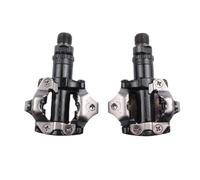 Compatible avec Les pédales Double Face Shimano Deore M6000 M520 PD-M520 SPD, Centre 55 mm for VTT - Noir Argent(Black)