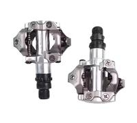 Compatible avec Les pédales Double Face Shimano Deore M6000 M520 PD-M520 SPD, Centre 55 mm for VTT - Noir Argent(Silver)