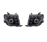 Compatible avec les phares Mitsubishi/Pajero V97 2009 - 2021, V93 V95 V87 DRL, clignotant dynamique, lentille de projecteur Angel Eye