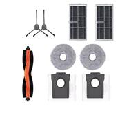 Compatible avec les pièces compatibles avec Dreame L10s Pro Ultra Heat RLL82CE, Dreame X30 Ultra, Mova E30 Ultra. Brosse latérale principale, filtre, chiffon de nettoyage, sac à poussière.(Set1)