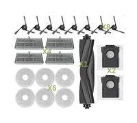 Compatible Avec Les Pièces D'aspirateur Dreame, X40 Master/X40 Ultra Complete/S30 Pro Ultra, Rouleau Principal, Brosse Latérale, Filtre, Sac À Poussière(Beige)