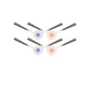 Compatible Avec Les Pièces D'aspirateur Robot Narwal Freo X Ultra/Narwal J4 / J4 Lite, Brosse Latérale, Filtre HEPA, Tampon De Vadrouille, Accessoires De Remplacement(2 pairs brush)