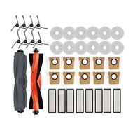 Compatible avec Les pièces d'aspirateur Xiaomi Mijia 5 Pro / OV21CN, Brosse latérale Principale Tricut, Filtre HEPA, Chiffon de Nettoyage, Sac à poussière, Accessoires(Purple)