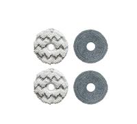 Compatible avec Les pièces de Chiffon de vadrouille Ecovacs Deebot X1 / T10 Omni Turbo Robot aspirateur Brosse latérale Principale Filtre HEPA Accessoires de Remplacement (Color : 4pcs-03)