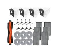 Compatible avec les pièces de rechange BAAM, compatible avec les aspirateurs robots Roborock Qrevo C/Curv/Curvc/Edge/Edgec/5AE/S5V, pièces de rechange tout-en-un