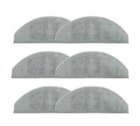 Compatible avec les pièces de rechange for aspirateur hybride Anker Eufy RoboVac X8 Series, rouleau, brosse latérale, filtre, chiffon de vadrouille jetable(6pcs Mop Rag)
