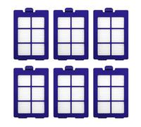 Compatible avec les pièces de rechange for aspirateur hybride Anker Eufy RoboVac X8 Series, rouleau, brosse latérale, filtre, chiffon de vadrouille jetable(6pcs Hape Filter)