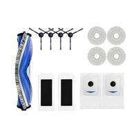 Compatible avec Les pièces de Rechange for aspirateur Robot ECOVACS T30 Pro Omni / T30S Pro/YEEDI M12 Pro+, Sac à poussière, Brosse latérale Principale, Filtre, Accessoires de Balai(Beige)