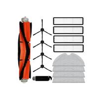 Compatible avec Les pièces de Rechange for aspirateur Robot Mova L600 Z500, Accessoires, Rouleau, Brosse latérale Principale, Filtre Hepa, Chiffon de vadrouille(Set B)