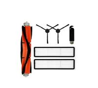 Compatible avec Les pièces de Rechange for aspirateur Robot Mova L600 Z500, Accessoires, Rouleau, Brosse latérale Principale, Filtre Hepa, Chiffon de vadrouille(Set E)