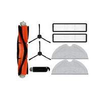Compatible avec Les pièces de Rechange for aspirateur Robot Mova L600 Z500, Accessoires, Rouleau, Brosse latérale Principale, Filtre Hepa, Chiffon de vadrouille(Set C)