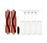 Compatible avec les pièces de rechange for aspirateur robot ZACO M1S, accessoires, brosse latérale principale, filtre HEPA, tampon de nettoyage(Set G)