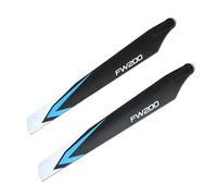 Compatible avec Les pièces d'hélicoptère télécommandé Fly Wing FW200, axe de Pale Principale, Plateau cyclique, Bras servo, Moteur, vis de Queue(Sky Blue)