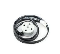 Compatible avec Les pièces d'hélicoptère télécommandé Fly Wing FW200, axe de Pale Principale, Plateau cyclique, Bras servo, Moteur, vis de Queue(Silver)