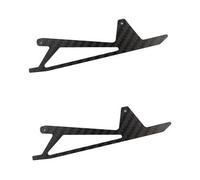 Compatible avec Les pièces d'hélicoptère télécommandé Fly Wing FW200, axe de Pale Principale, Plateau cyclique, Bras servo, Moteur, vis de Queue(Red)