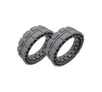Compatible avec Les pneus de Roue ECOVACS. Compatible for DEEBOT OZMO X1 Omni / T10 Turbo / T10 Plus / T20 Robot aspirateur Accessoire pièces de Rechange (Color : T10 Tires 1Pair)
