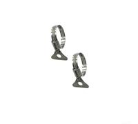 Compatible avec les pompes Karcher, longueur 10 m, design en tissu flexible, idéal pour le transfert d'eau (collier de serrage)