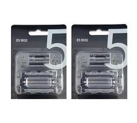 Compatible Avec Les Rasoirs Panasonic,ARC5 À 5 Lames ES-LV67-K ES-LV97-K | Kit de remplacement de rasoir de toilettage for hommes, coupe douce avec moins de traction(2pcs)