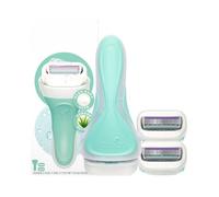 Compatible avec les recharges de rasoir pour femmes Schick Intuition Sensitive Skin à la vitamine E et à l'aloe vera, 1 paquet (2