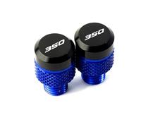 Compatible avec Les rétroviseurs de Moto CNC 750 NSS 750 350 NSS350 250 300, Bouchons de Trou, vis, Couvercle de Trou de rétroviseur(Blue-350)