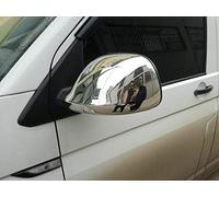 Compatible avec les rétroviseurs T5/T6/T6.1/Amarok chromés, 2 pièces en acier inoxydable.