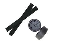 Compatible avec les robots laveurs iRobot Braava séries 380, 380t, 320 et 4200. Kit de roues et pneus de rechange.