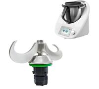 Compatible avec les robots Thermomix TM5, TM6 et TM7 : lame de pétrissage universelle for mélanger la pâte et remuer la pâte.