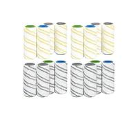 Compatible Avec Les Rouleaux En Microfibre Karcher,FC7 FC5 FC3 For Le Nettoyage Des Sols Durs, Rouleaux De Remplacement For Maison Intelligente.(16pcs)