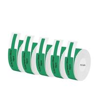 Compatible avec les rouleaux P15 Thermal Label Tape Compatible avec D30 Q30 Marklife P15 P12 Q2 Maker Maker blanc 12x40mm 15x30mm Étiquette Universal Fit de rechange remplacement(5PK Cable Green)