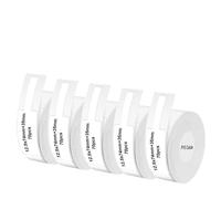 Compatible avec les rouleaux P15 Thermal Label Tape Compatible avec D30 Q30 Marklife P15 P12 Q2 Maker Maker blanc 12x40mm 15x30mm Étiquette Universal Fit de rechange remplacement(5PK Cable White)