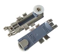 Compatible avec les roulettes de réglage du panier supérieur de lave-vaisselle, lot de 2, référence WP8561996, remplace les références W10889280 et 8561996