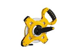 Compatible avec les rubans à mesurer rétractables métriques de 30 m et 50, bobines ouvertes longues règles mesure for la construction le travail du bois(DL9050G 30m)