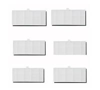 Compatible avec les sacs à poussière VIOMI S9, nettoyeur de collection, vadrouilles, brosses latérales, ensemble d'accessoires, pièces for aspirateur Robot (Color : 6 PCS Filter)