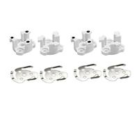 Compatible avec Les Supports de Moteur des Drones DJI Phantom 4 et 4 Pro, kit de 4 plaques de Base de Rechange for Une Installation Facile(for Phantom 4)
