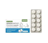 Compatible avec les tablettes de nettoyage de Machine à expresso Cleani V1P9, détartrage-nettoyage par reflux, tablette de nettoyage de pièces de Machine à café, Solution de dissolvant d'huile(A)