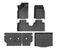 Compatible avec les tapis de sol 3D en TPE Compatible With Mustang Mach-E, le coussin dossier coffre et volant gauche WP Auto Accessories(MACH-E 6PCS)