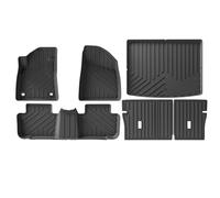 Compatible avec Les Tapis De Sol MG4 EV 2022 2023 2024, Doublure De Coffre, Tapis De Coffre WP, Coussinets De Pied en TPE, Conduite À Gauche Et À Droite(6PCS Floor Mats)