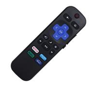 Compatible avec les téléviseurs Hisense Roku, cette télécommande de remplacement pour téléviseurs Roku dispose de boutons de raccourci pour les
