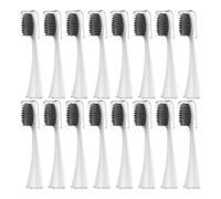 Compatible avec les têtes de brosse à dents de rechange Seago SG-540, nettoyage des espaces interdentaires profonds(16WHITE)