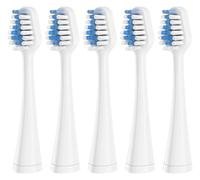Compatible avec les têtes de brosse à dents de rechange Waterpik, poils souples for certains modèles(5PCS WHITE)